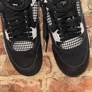 Black and White Men's Sneakers
